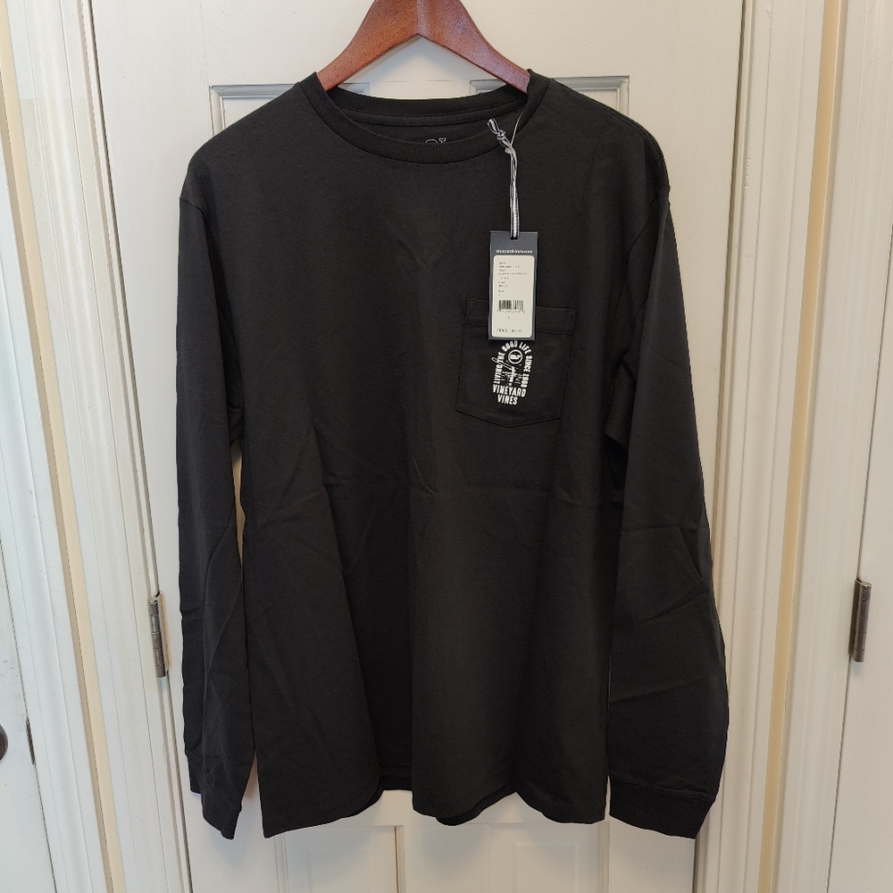 Vineyard Vines Mens Long Sleeve T-shirt.  Large - Picture 2 of 5